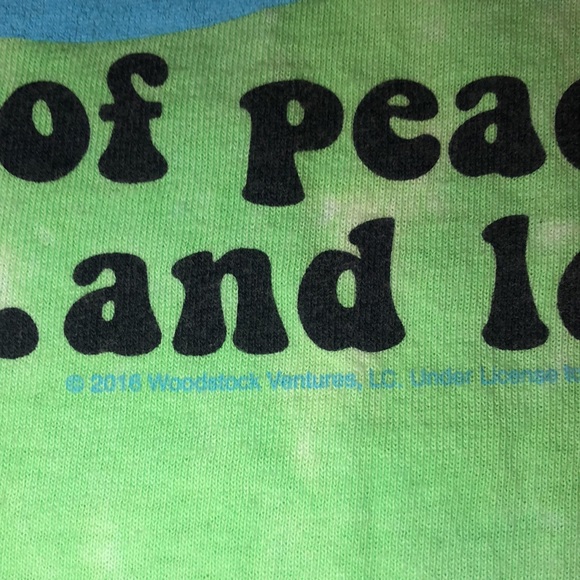 Liquid Blue Woodstock Tie Dye Tee Shirt - Picture 3 of 12